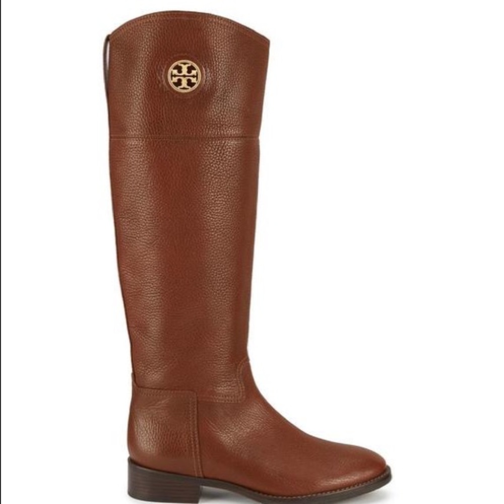 Tory Burch Leather Riding Boots